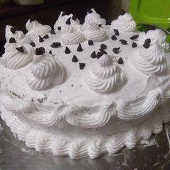 A picture of Chocolate choco chips cake.