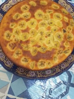 صورة لوصفة كيكة بالموز سهلة