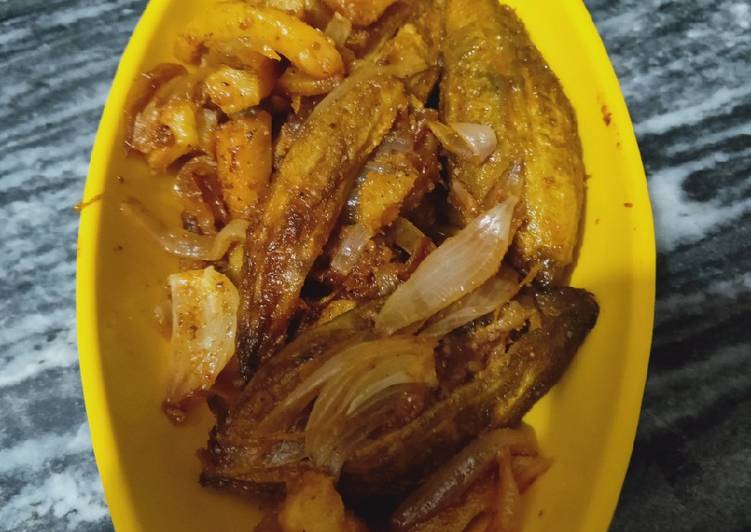 Recipe of Homemade Onion Stuffed Karela