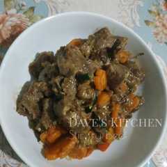 รูปของ Stir fry beef