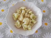 Una foto de cómo cocer coliflor