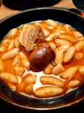 Fabada Asturiana en olla de cocción lenta