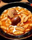 Fabada Asturiana en olla de cocción lenta