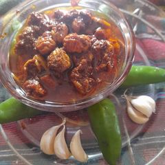 A picture of Karoda pickle.