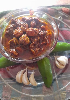 A picture of Karoda pickle.