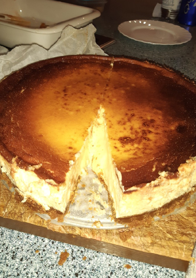 Una foto de Cheesecake al horno