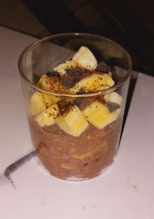 Foto resep Oatmeal Choco Banana