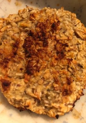 Una foto de Galletas de banana, avena y coco