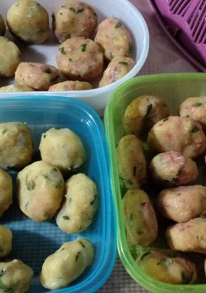 Foto resep Perkedel kentang udang