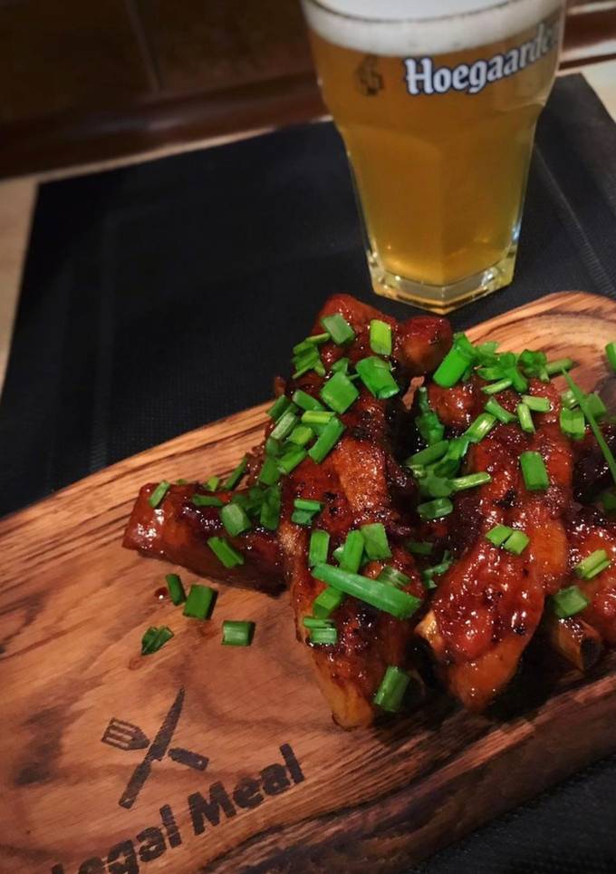 Карамельні реберця по-китайськи🍖