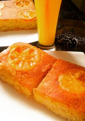 صورة لوصفة كيكة البرتقال