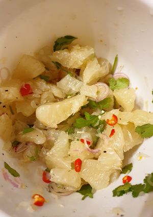 Foto resep Salad jeruk bali ala thai