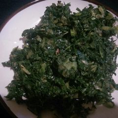 Spinach and sukuma A picture of Spinach and sukuma.