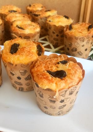 Foto resep Bolu Hongkong Keju Kismis