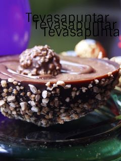 Una foto de Cuenco de chocolate con mousse de Nutella