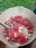 Es buah melon segar