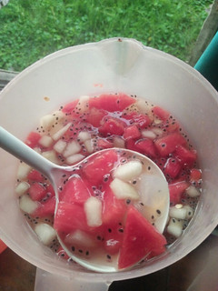 Foto resep Es buah melon segar