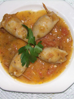 Una foto de Calamares rellenos