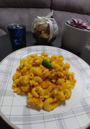 A picture of Chicken Cheese Pasta.