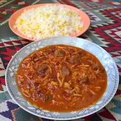خورش خلال بادام😍-レシピのメイン写真