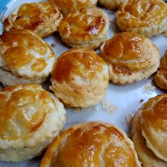 A picture of Chicken patties.