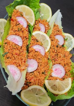O poză a rețetei #calendar Kisir - salată de bulgur.