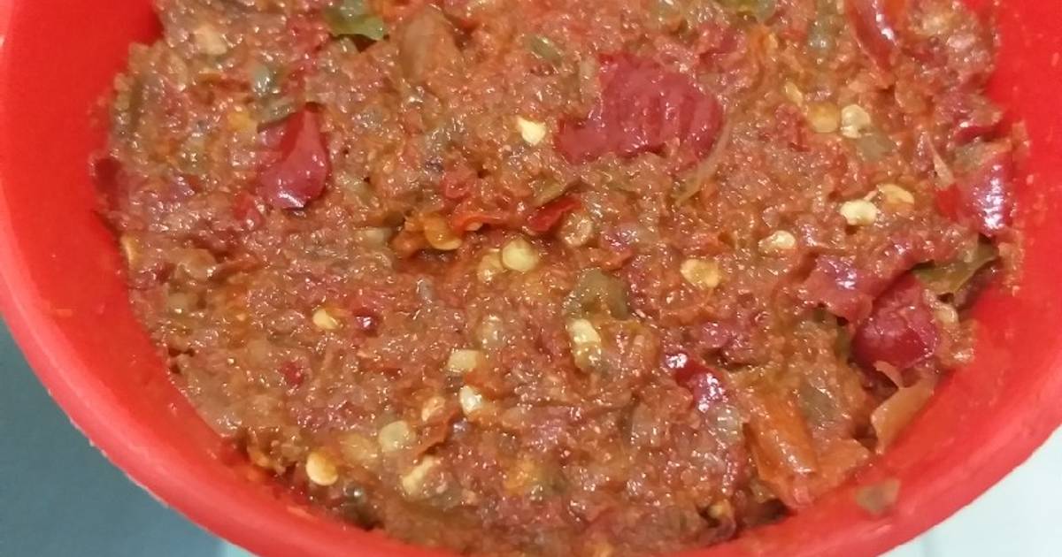 Resep Sambal  terasi goreng oleh Fanny Rahmadani Cookpad