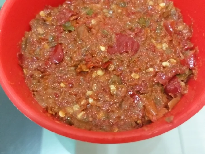 Langkah Gampang Menyiapkan Resep Sambal terasi goreng yang Lezat Sekali Anti Ribet, Lezat Sekali