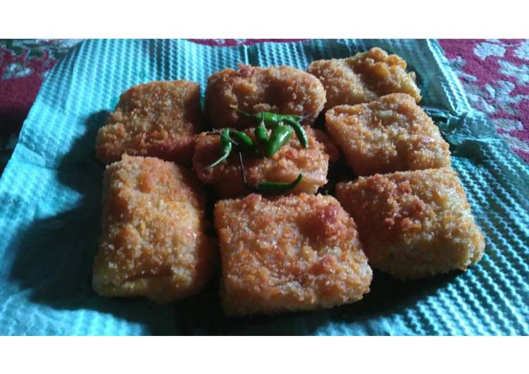 Cara termudah untuk Masak LezatRisoles ayam kentang wortel