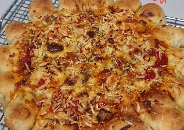 Resep Cheesy Bites Pizza Jadi, mengenyangkan