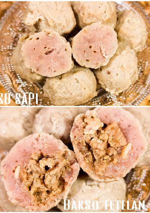 Foto resep 19. Bakso daging sapi dan tetelan urat
