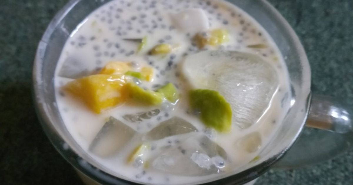 Es Teller tanpa santan (segar untuk buka puasa)