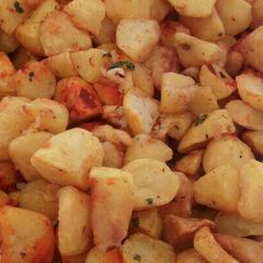 A picture of Roast potatoes.
