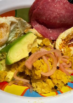 Una foto de Mangú