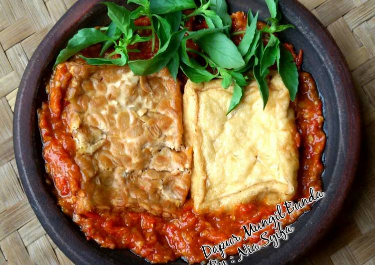 Resep Tahu  Tempe Penyet  oleh Nia Syifa Cookpad