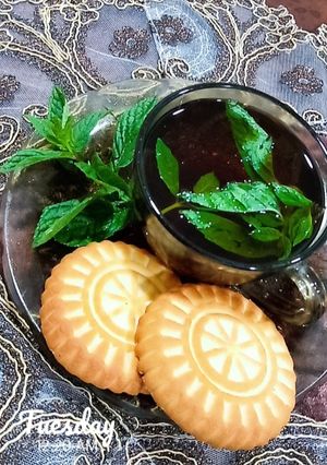 صورة لوصفة شاي بالنعناع