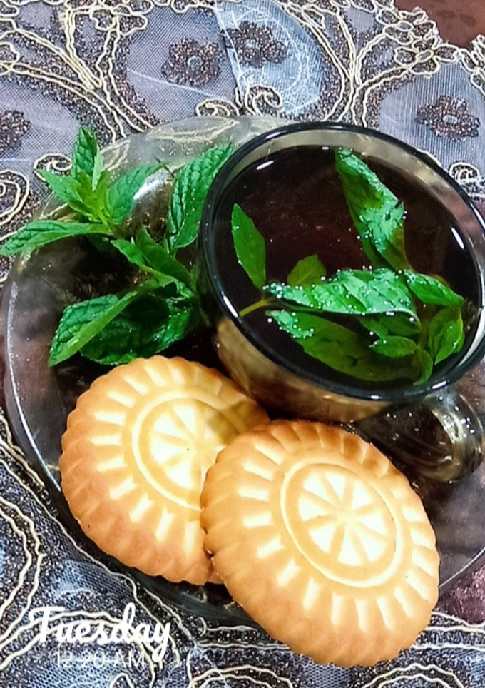صورة لوصفة شاي بالنعناع