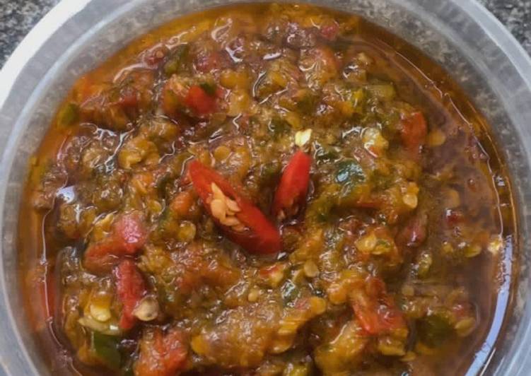 Resep Sambal boreh, Bikin Ngiler