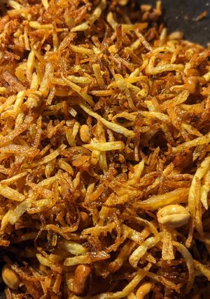 Foto resep Keripik Kentang Mustofa / keripik kentang Balado