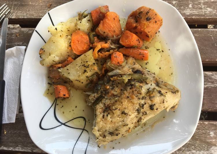 Pollo al horno