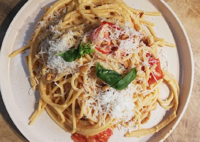 Spaghettis carbonara au Boursin® Cuisine