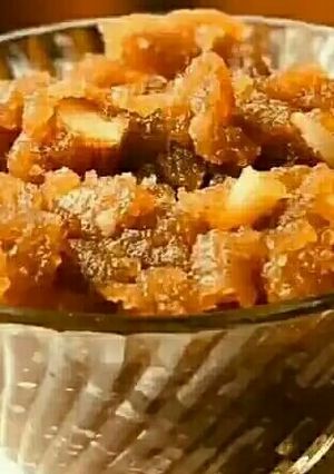 A picture of Suji ka halwa.
