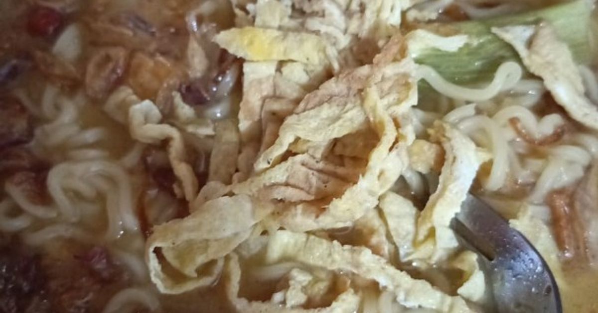 Mie Kuah Sayur