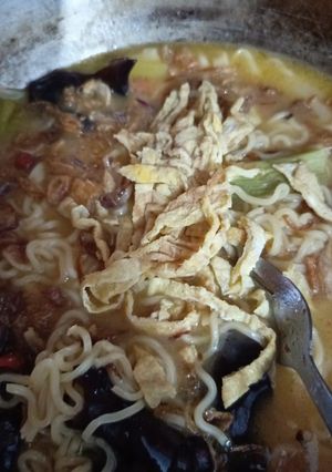 Foto resep Mie Kuah Sayur