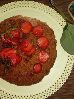 عکسی از دستور کیک توت فرنگی