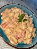 Tejszínes garnélás gnocchi
