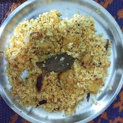 A picture of Chicken biryani.