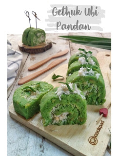 Foto resep Gethuk Ubi Pandan