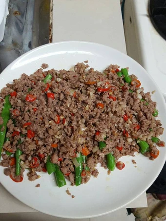 Cara Simple Menyiapkan Resep  Tumis buncis daging cincang yang Enak, Enak