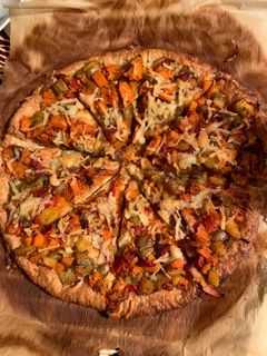 Una foto de Hojaldre con verduras
